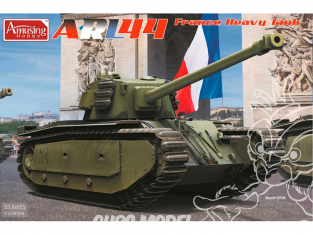 Amusing maquette militaire 35A025 ARL44 Char lourd Français 1/35