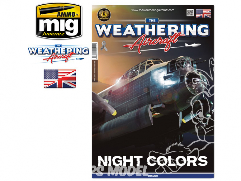 MIG Weathering Aircraft 5214 Numero 14 Night Colors en Anglais