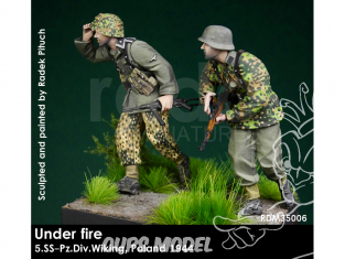 Rado miniatures figurines RDM35006 Sous le feu - 5.SS-Pz.Div.Wiking Pologne 1944 1/35