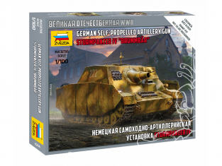 Zvezda maquette militaire 6244 STURMPANZER IV 1/100