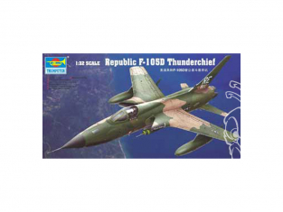 Trumpeter maquette avion 02201 REPUBLIC F-105D THUNDERCHIEF 1/32