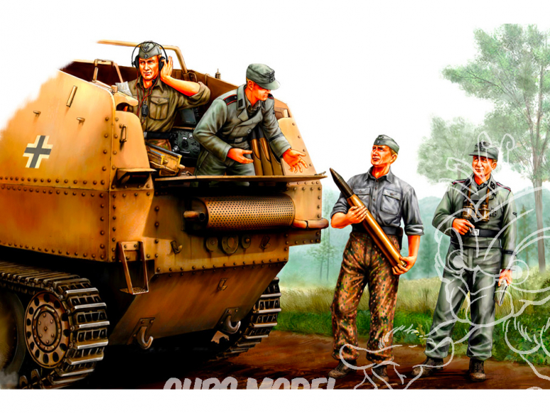 Hobby Boss maquette figurines 84402 Soldats allemands SPG 1/35