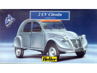 HELLER maquette voiture 80175 Citroen 2CV 1/43