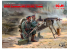 Icm maquette figurines 35711 2 figurines allemande et MG08 (100% nouveaux moules) WWI 1/35