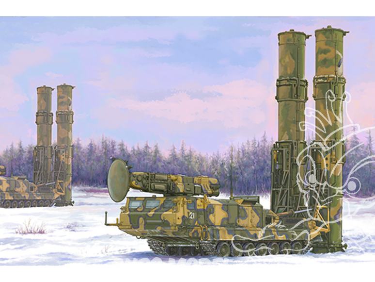 TRUMPETER maquette militaire 09518 Russian S-300V 9A82 SAM 1/35