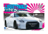 Aoshima maquette voiture 54031 Nissan GT-R R35 Ver.2 LB Works Liberty Walk 1/24