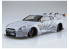 Aoshima maquette voiture 54031 Nissan GT-R R35 Ver.2 LB Works Liberty Walk 1/24