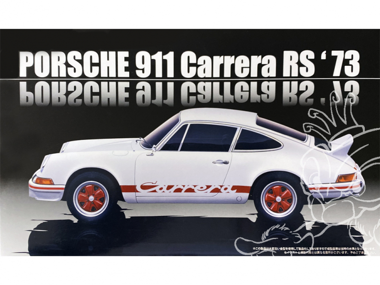 Fujimi maquette voiture 126586 Porsche 911 Carrera RS 1973 1/24