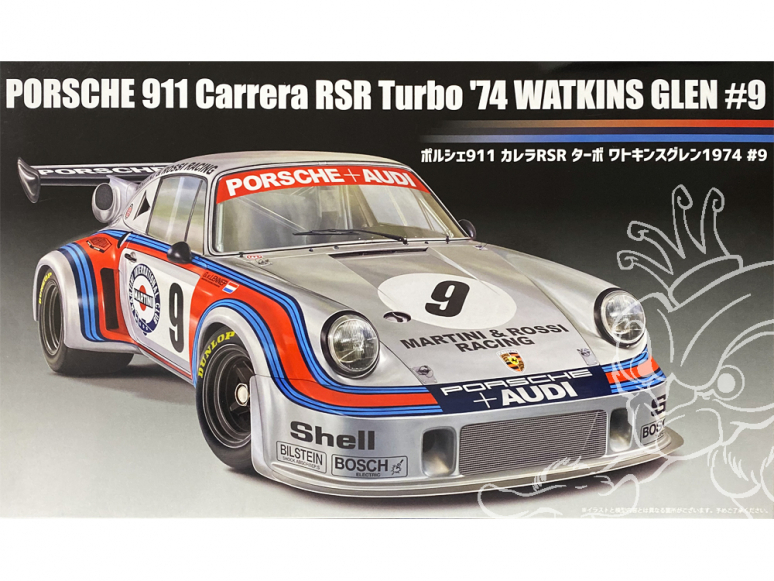 Fujimi maquette voiture 126494 Porsche 911 Carrera RSR Turbo 1974 Watkin Glen 9 1/24