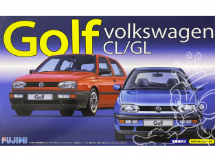 Fujimi maquette voiture 126807 Volkswagen Golf II CL/GL 1/24