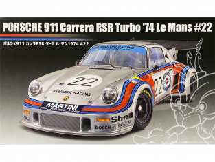 Fujimi maquette voiture 126487 Porsche 911 Carrera RSR Turbo 1974 Le Mans 22 1/24