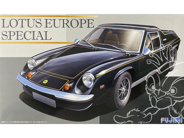 Fujimi maquette voiture 126296 Lotus Europe Special 1/24