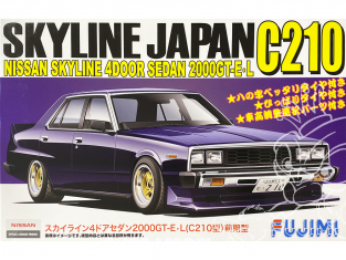 Fujimi maquette voiture 38643 Nissan Skyline 4 portes Sedan 2000GT-E-L C210 1/24
