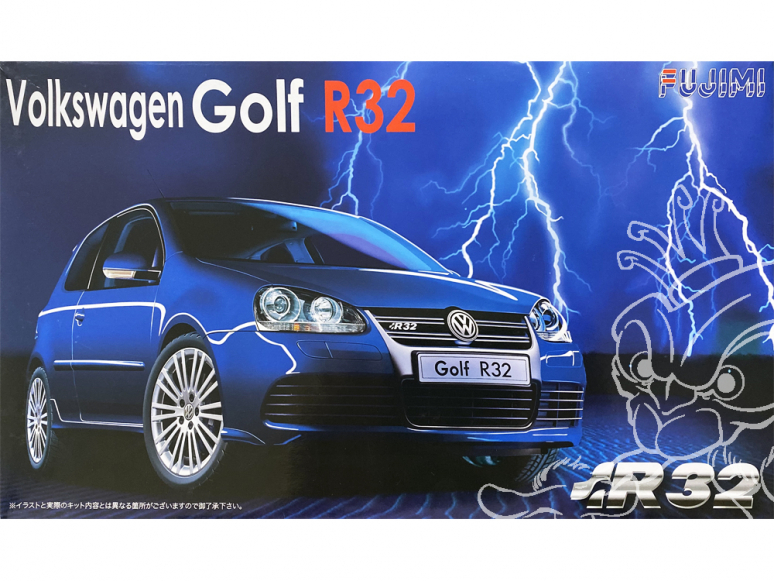 Fujimi maquette voiture 123288 Volkswagen Golf R32 1/24