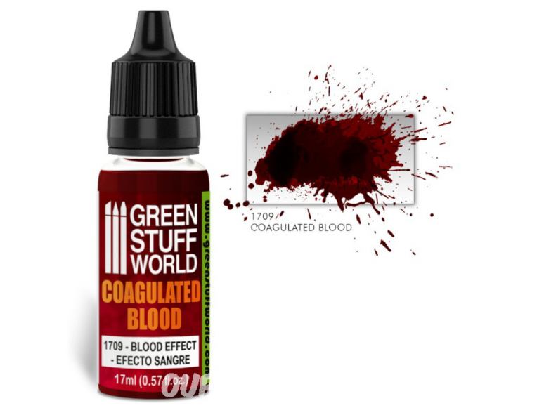 Green Stuff 500684 Coagulated Blood Sang Coagulé