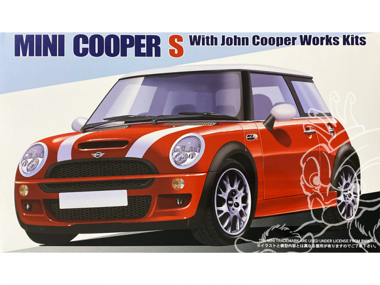 FUJIMI maquette voiture 12253 Mini cooper S avec kit John cooper Works 1/24