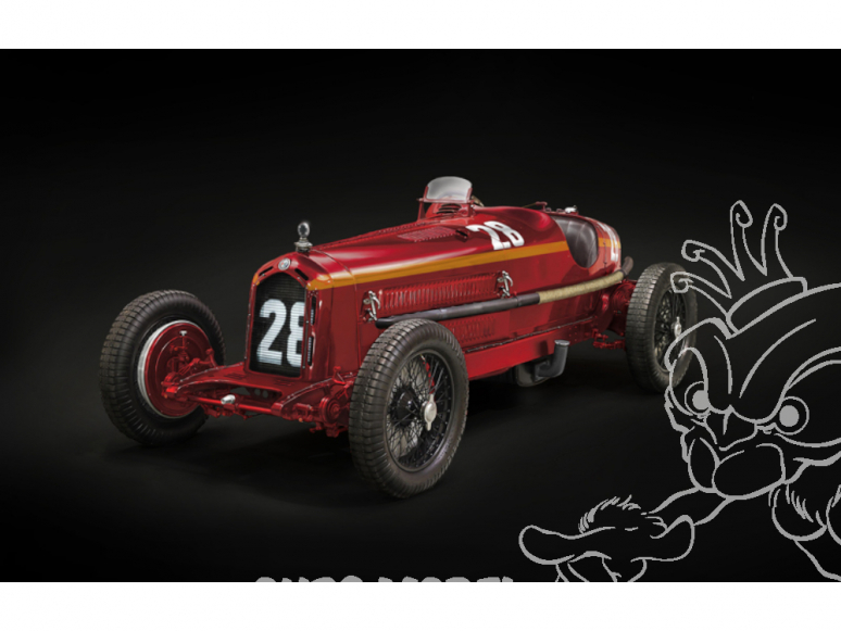 Italeri maquette voiture 4706 ALFA ROMEO 8C 2300 Monza 1/12