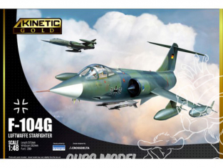 Kinetic maquette avion K48083 F-104G Luftwaffe Starfighter 1/48