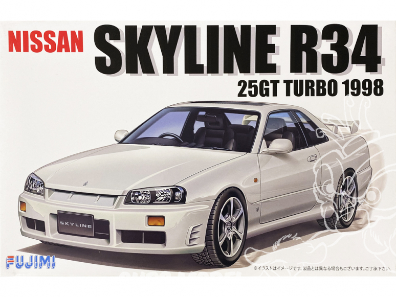 Fujimi maquette voiture 039671 Nissan Skyline R34 25GT Turbo 1998 1/24