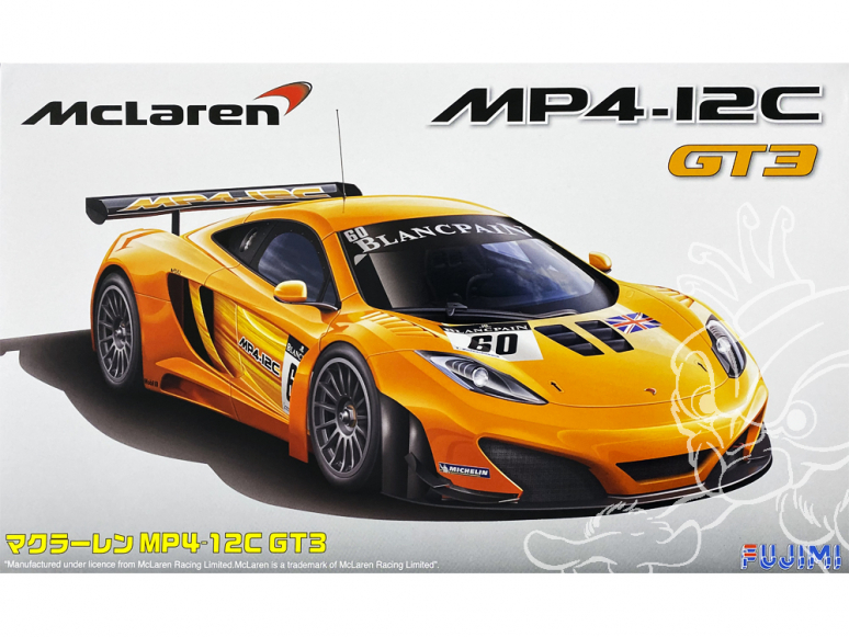 FUJIMI maquette voiture 125558 Mclaren MP4-12C GT3 1/24