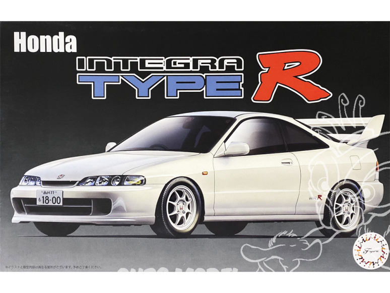 Fujimi maquette voiture 039862 Honda Integra Type R DC2 1995 1/24