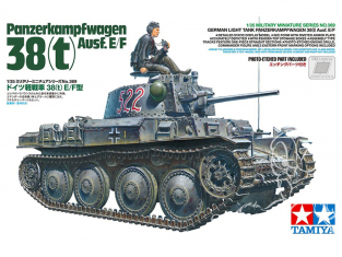 TAMIYA maquette militaire 35369 Panzerkampfwagen 38(t) Ausf.E/F 1/35