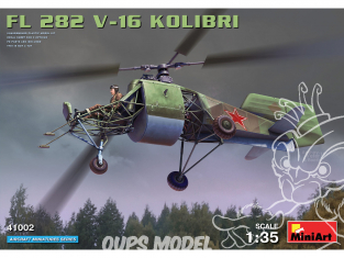 Mini Art maquette avion 41002 Fl 282 V-16 KOLIBRI 1/35