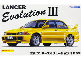 Fujimi maquette voiture 39176 Mitsubishi Lancer Evolution III GSR 1/24