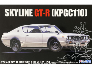 Fujimi maquette voiture 39268 Nissan Skyline GT-R KPGC110 1/24