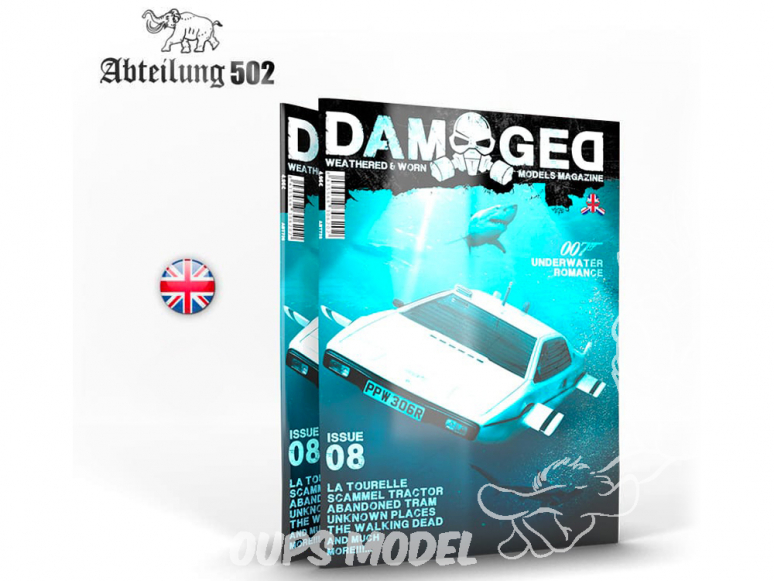 ABTEILUNG502 magazine 728 Damaged Numéro 8 007 Underwater Romance en Anglais