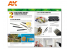 Ak Interactive livre Learning Series 10 AK295 Maitriser la végétation en Modélisation en Anglais
