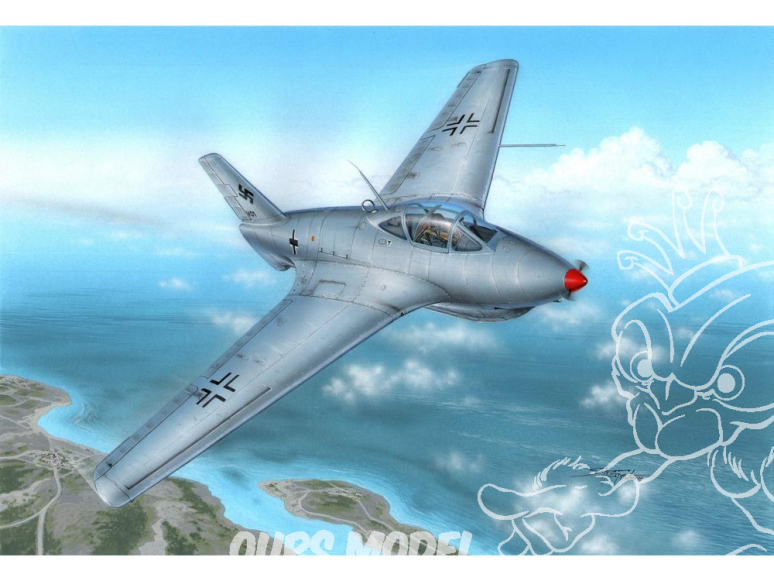 Special Hobby maquette avion 72258 Messerschmitt Me 163C Prototypes 1/72