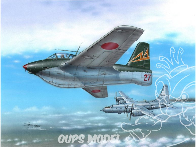 Special Hobby maquette avion 72263 Messerschmitt Me 163C What-If War 1/72