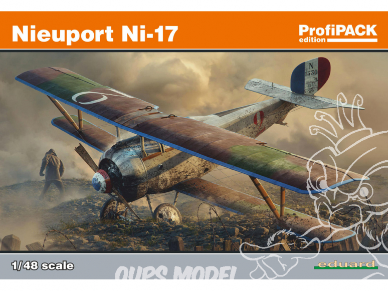 EDUARD maquette avion 8071 Nieuport Ni-17 ProfiPack Edition 1/48