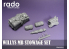 Rado miniatures accessoire RDM35S01 Charges pour Jeep Willys MB Tamiya 1/35