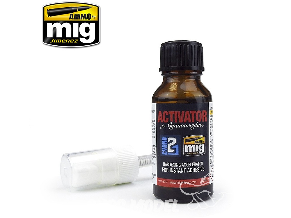 Activateur pour colle cyanoacrylate Flacon 10gr