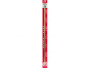 K&S 8155 Tube carré de laiton 1/48x.014 soit 6,35mm 1 piéces