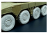 Hauler accessoires diorama HLX48292 Roues JGSDF Type 16 (Tamiya kit) 1/48