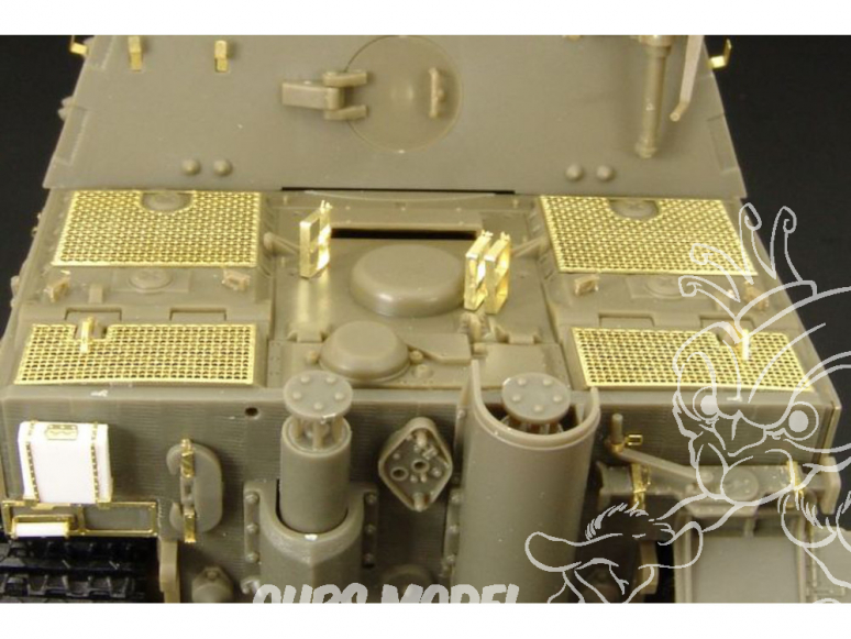 Hauler accessoires diorama HLX48389 kit amelioration M4A3E8 Sherman Easy Eight (Tamiya kit) 1/48