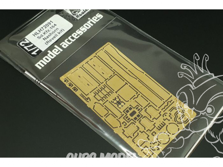 Hauler kit d'amelioration HLH72091 Sd.Kfz.164 Nashorn pour kit Revell 1/72