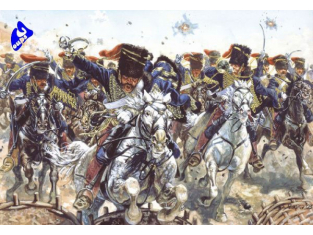 Italeri maquette historique 6052 Hussards Britanique 1/72