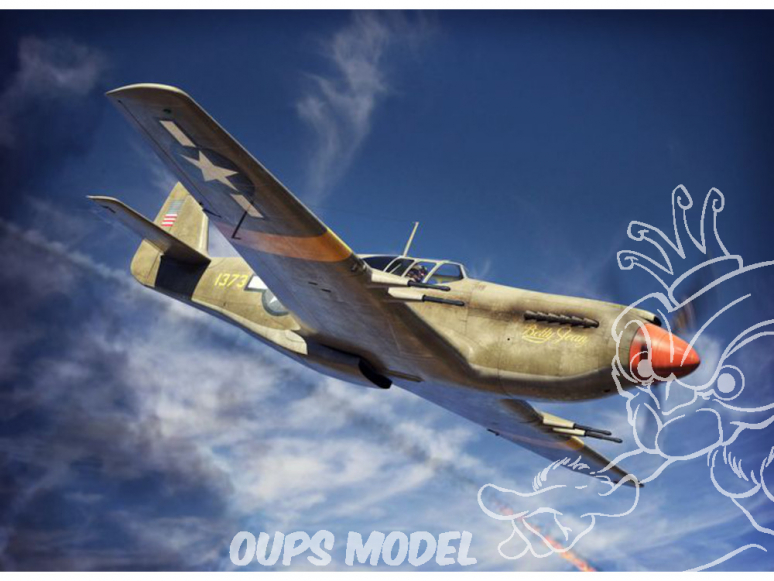 Brengun maquette avion BRP72037 P-51 Mustang Ia 1/72