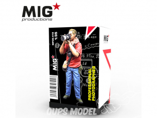 MIG Productions by AK MP35-418 Photographe Professionnel 1/35