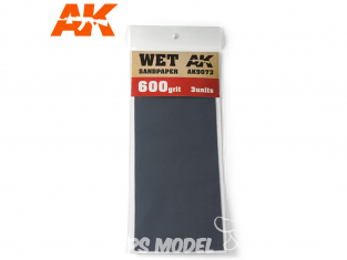 AK interactive outillage ak9073 Papier abrasif à l'eau Grain 600