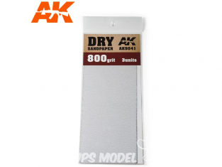 AK interactive outillage ak9041 Papier abrasif à sec Grain 800