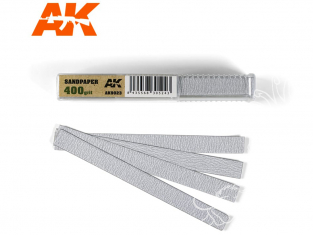 AK interactive outillage ak9023 Bandes de papier abrasif à sec Grain 400