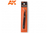 AK interactive outillage ak9007 Pince brucelle de précision courbe