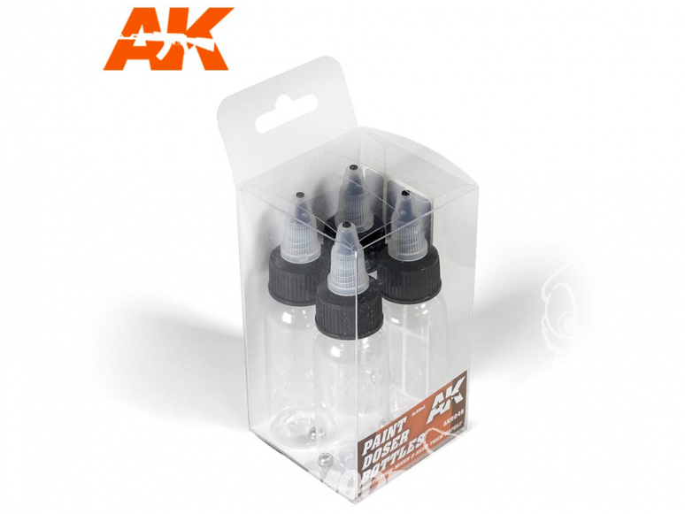 AK interactive outillage ak9046 Pots de peinture doseurs 4 x 30ml