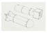 Brengun kit d&#039;amelioration avion BRL48107 Mk24 Mine „Fido“ torpedo 1/48
