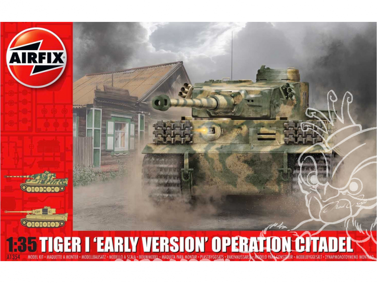 Airfix maquette militaire A1354 Tigre I Early Version Operation Citadel 1/35